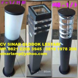 Lampu Taman Pilar 80cm